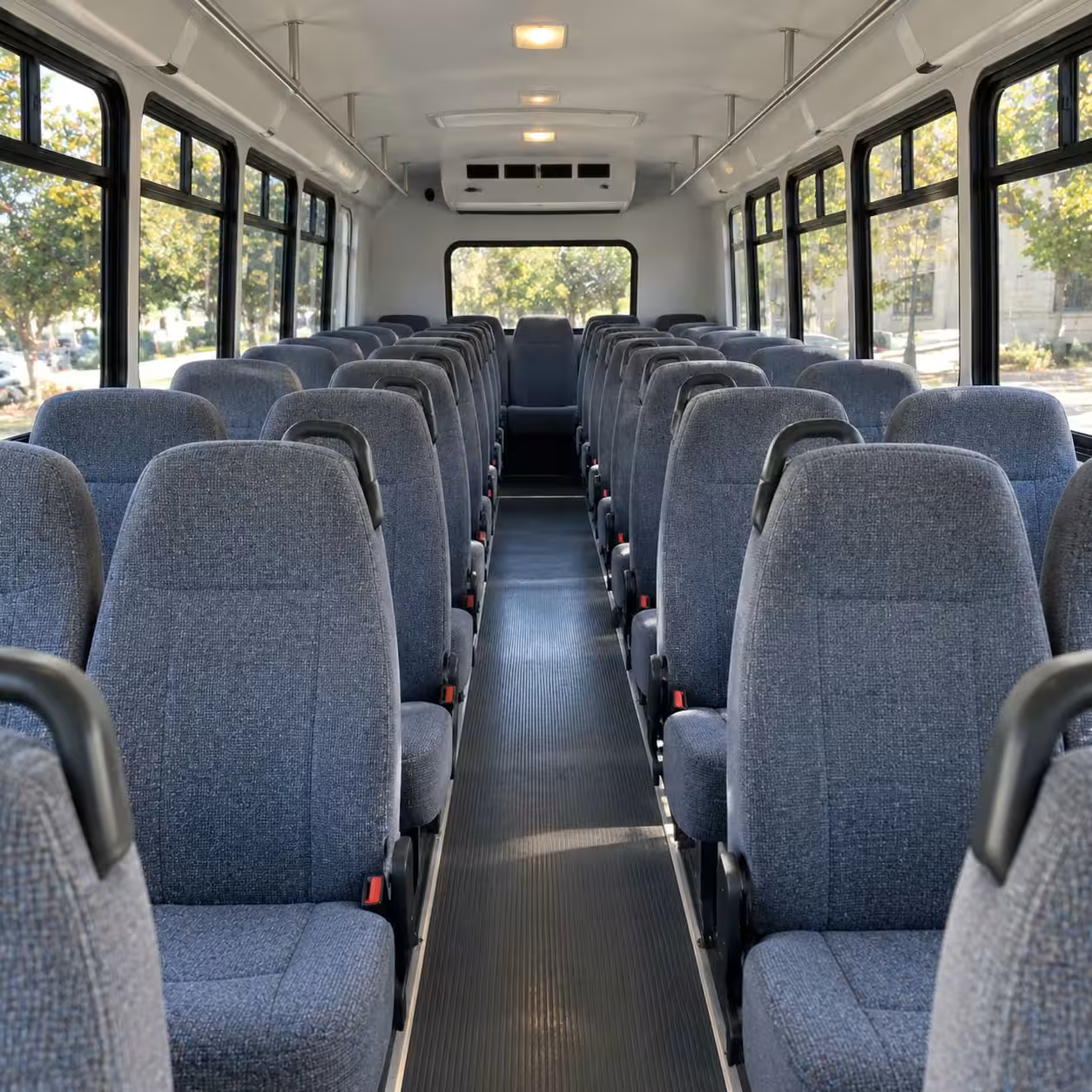 25 passenger minibus inside